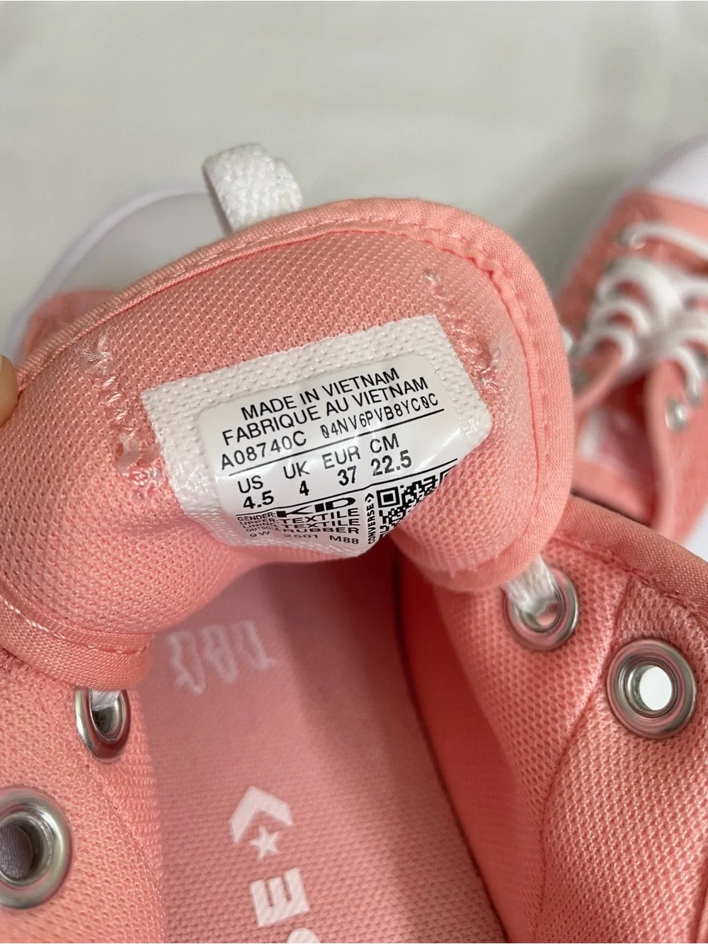 Converse Kids Chuck Taylor Move Platform Pink/phase Crochet Size  US 4.5